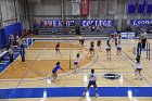 VB vs RIC  Wheaton Women's Volleyball vs Rhode Island College. - Photo by Keith Nordstrom : Wheaton, Volleyball, VB